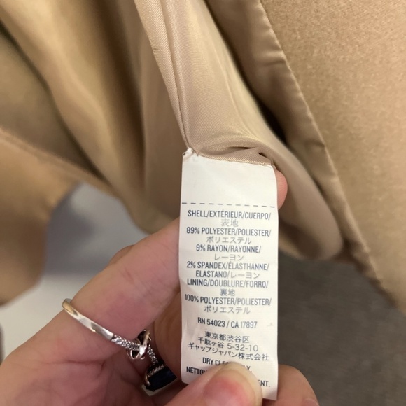 🚨CLEARANCE 0124-111M NWT Tan Old Navy Peacoat - Picture 3 of 3